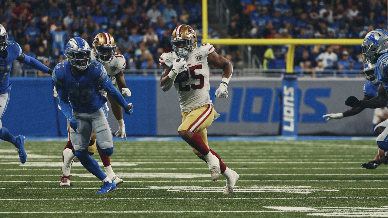 49ers Studs/Duds: Jimmy Garoppolo, Elijah Mitchell impress vs. Lions