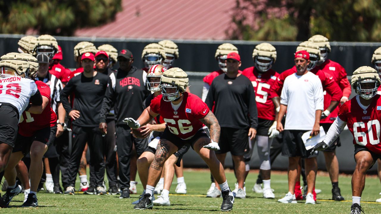 49ers Players Hit the Turf for Day Three of Training Camp