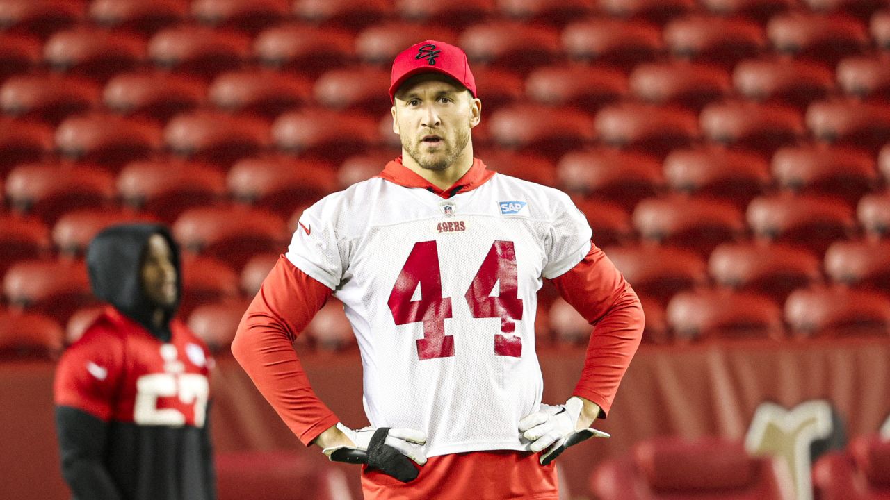 49ers Players Practice in Levi's® Stadium Before 'TNF' vs. the