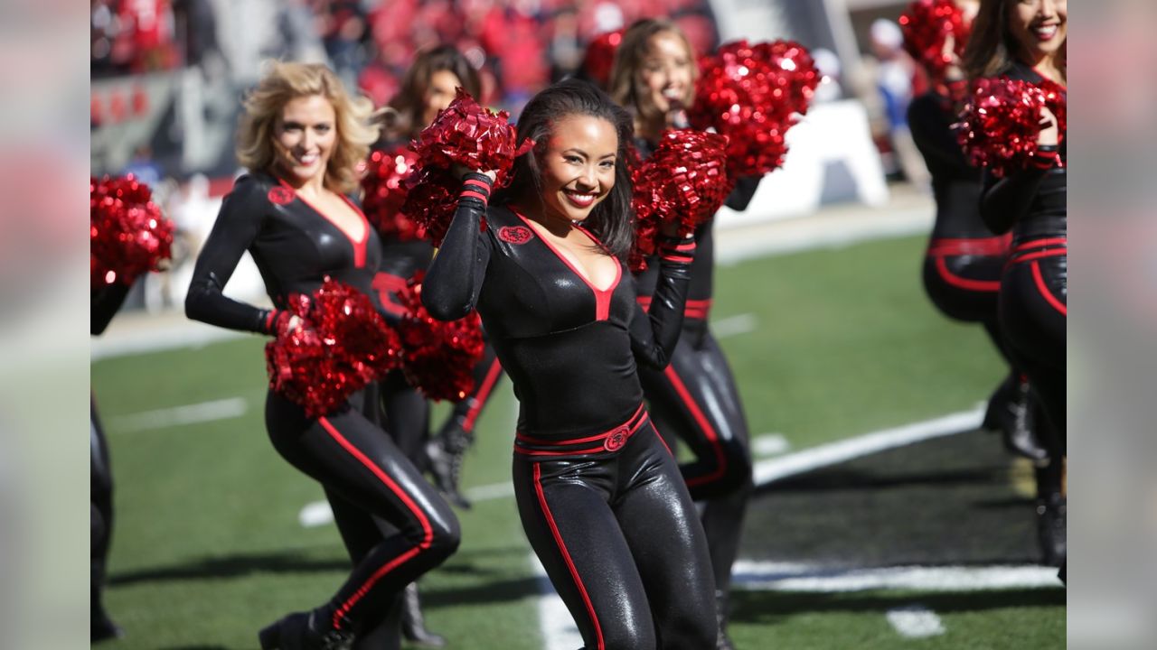 49ers cheerleader uniform