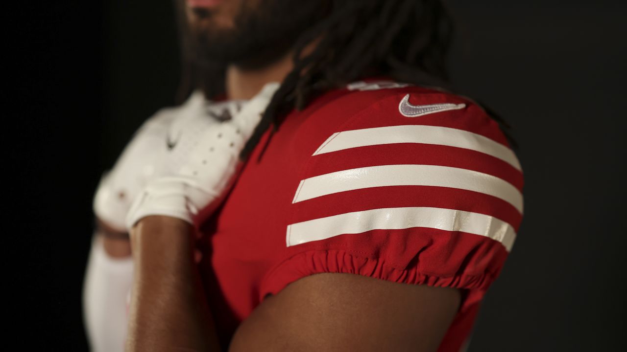 49ers News: SF Reveals Updated Jerseys for 2022 with Saloon Font, Striped  Sleeves, News, Scores, Highlights, Stats, and Rumors