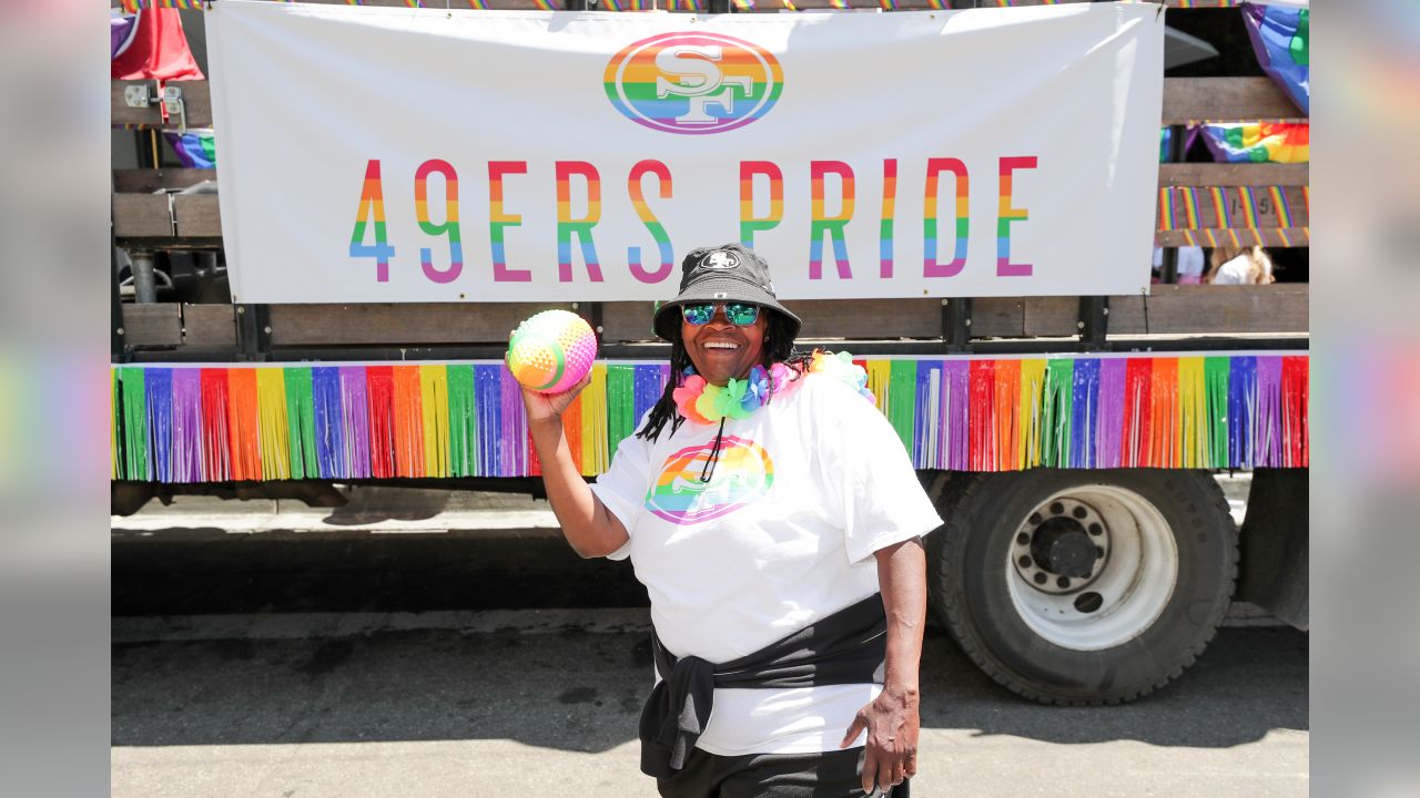 49ers Celebrate San Francisco Pride at the 49th Annual San Francisco Pride  Celebration