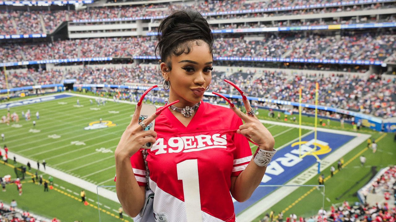 Verified Faithful: Saweetie, Keith Powers and More Attend 49ers vs