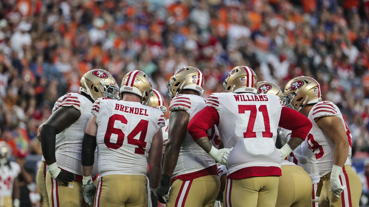 Photo: San Francisco 49ers vs Denver Broncos inh Santa Clara, California -  SXP2023081923 