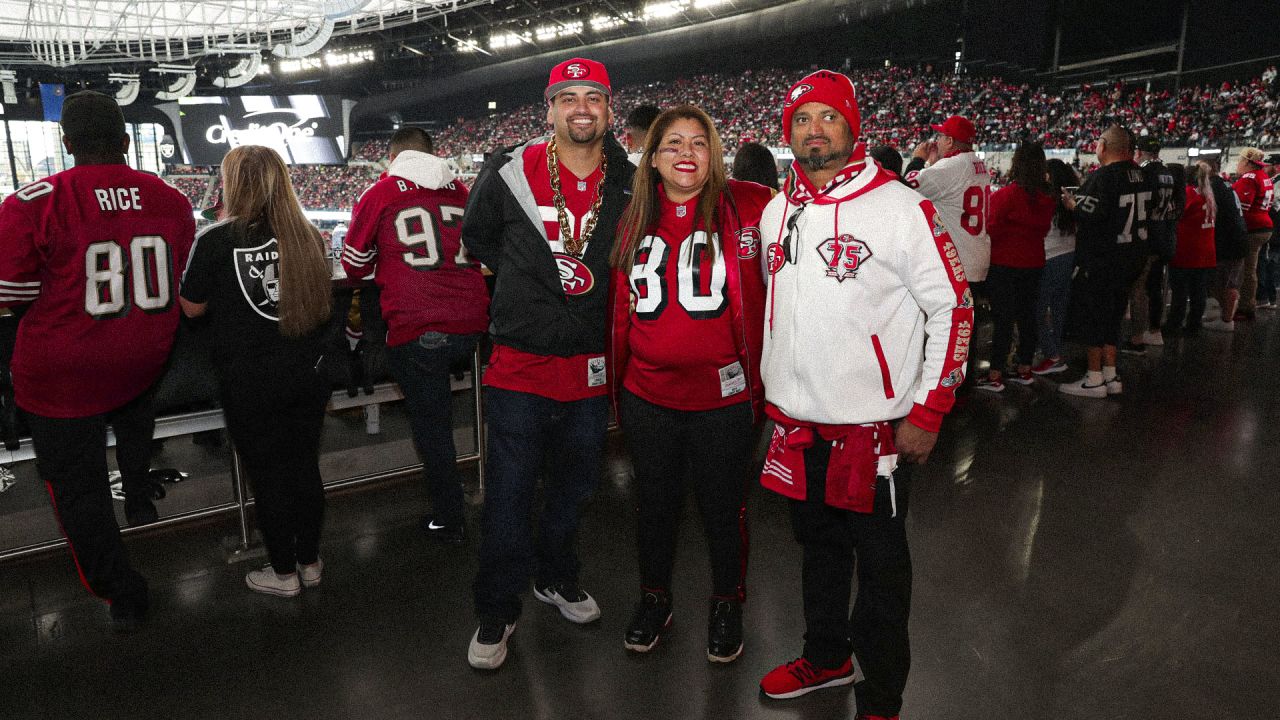 49ers Fans Take Over Allegiant Stadium For Game vs. Raiders