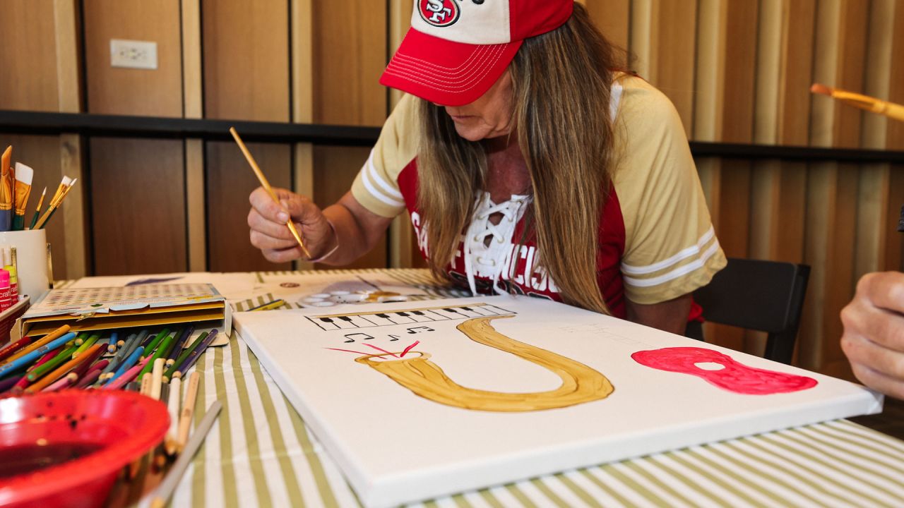 49ers Host Crucial Catch Art Therapy Event Presented by Dignity Health