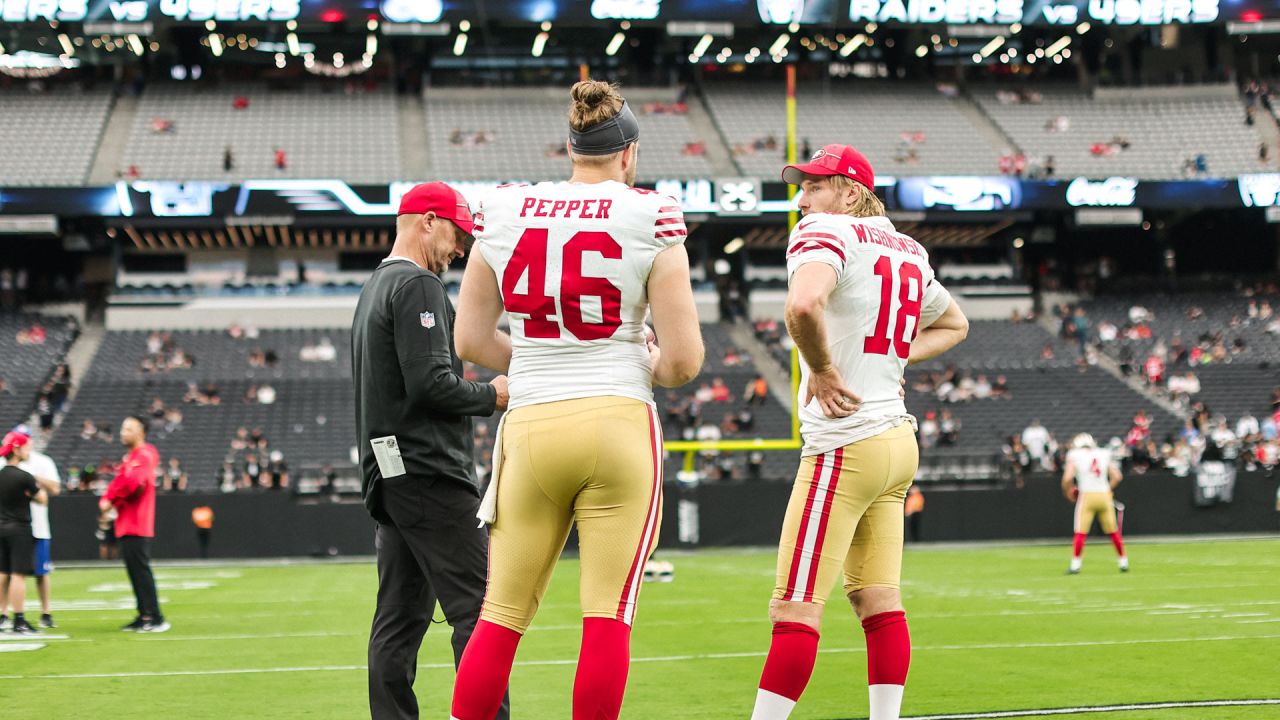 Pregame Snaps: Raiders vs. 49ers (Preseason Week 3)