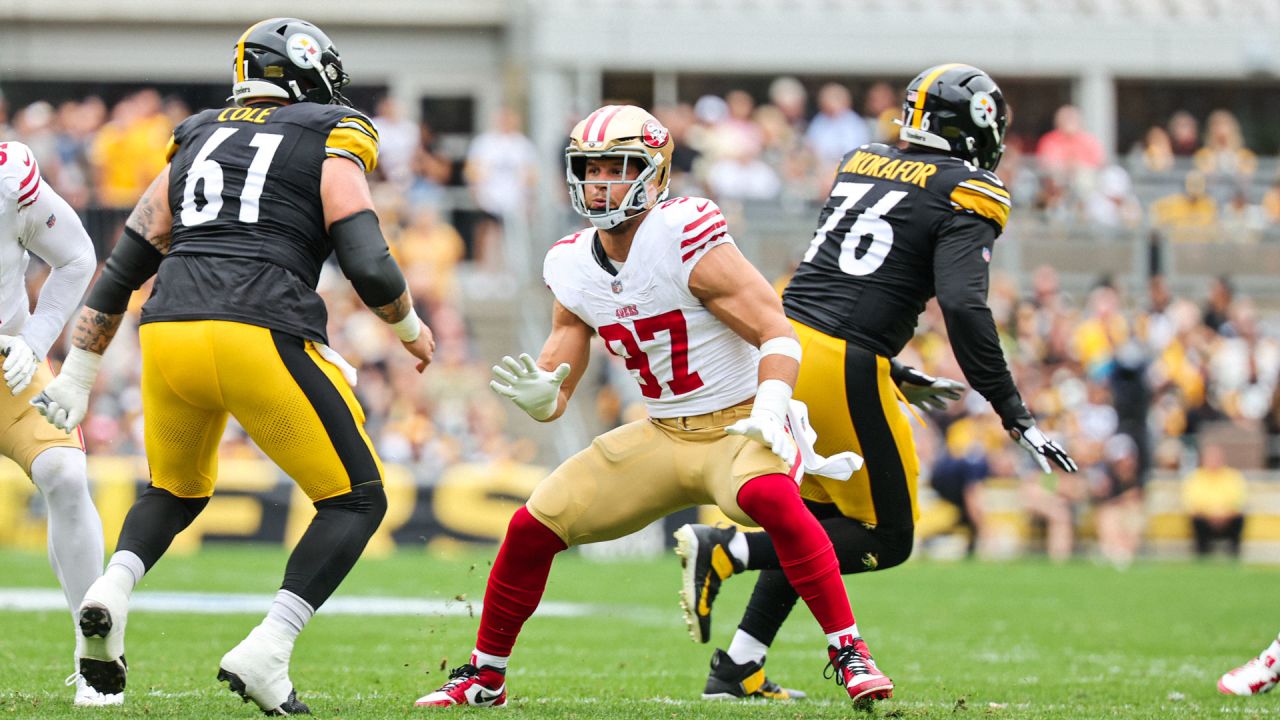 49ers' Nick Bosa in good shape for season opener against Steelers, Shanahan  says