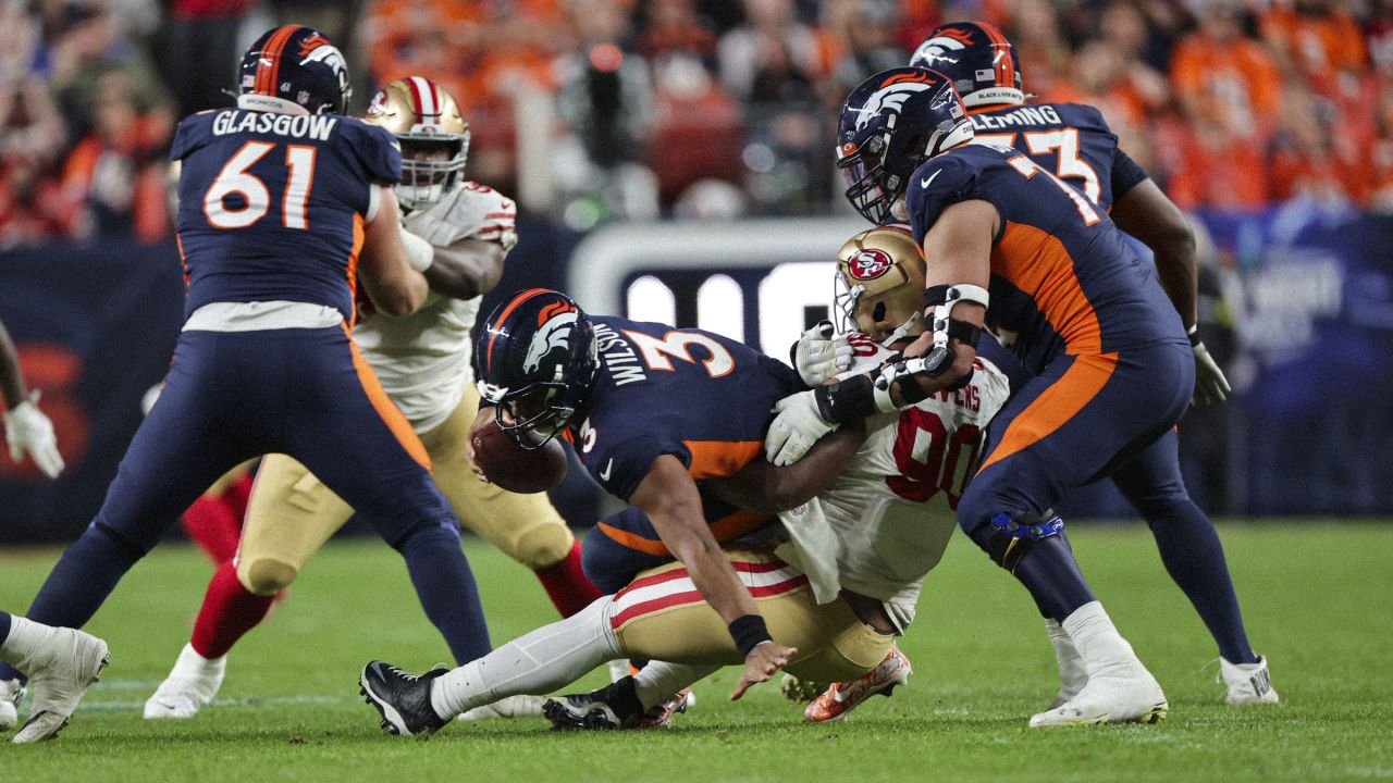 American Football - NFL - San Francisco 49ers v Denver Broncos - Wembley  Stadium Stock Photo - Alamy