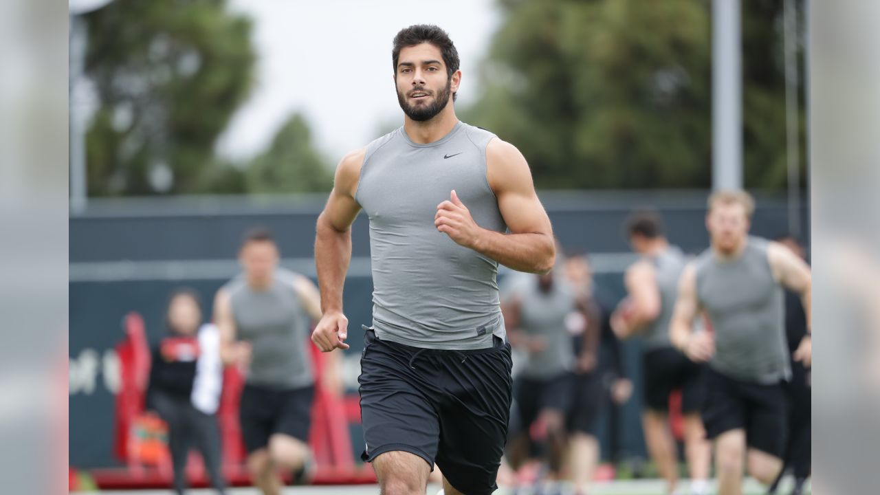 jimmy garoppolo shirtless