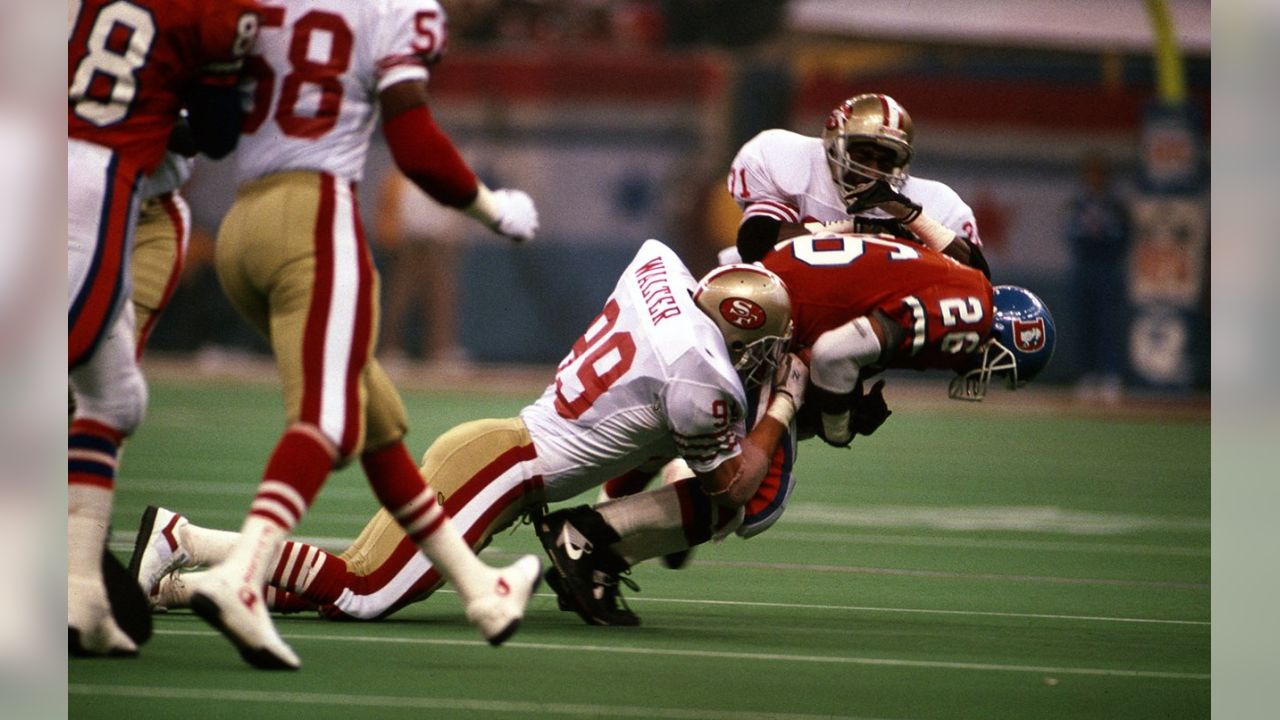 Football Legend Joe Montana during Super Bowl XXIV on January 28