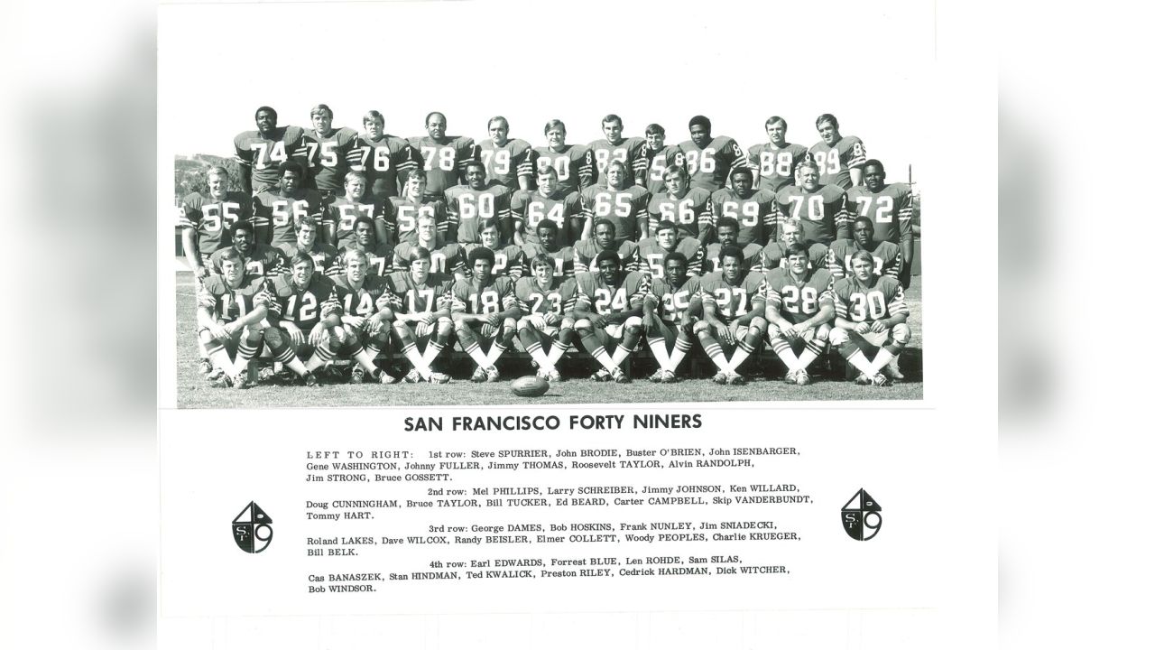 75 Years of 49ers Team Photos