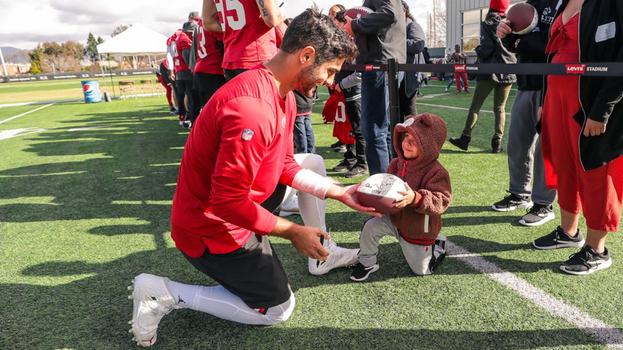 Youth Jimmy Garoppolo Black 2020 Salute to Service Player Limited