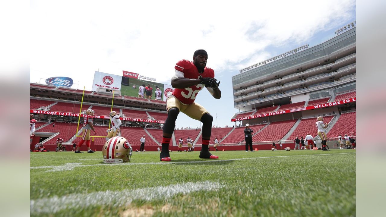 49ers Players Practice in Levi's® Stadium Before 'TNF' vs. the