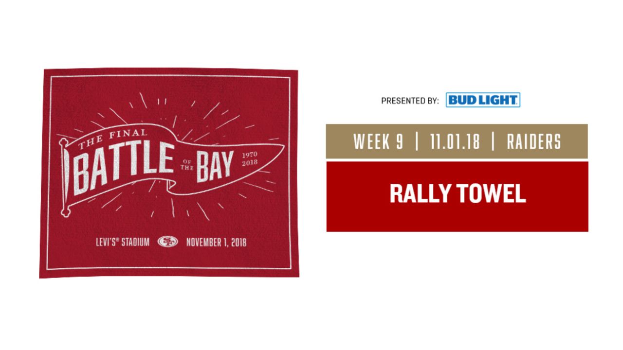 NFL SAN FRANCISCO 49ERS RALLY TOWEL FAITHFUL THEN FAITHFUL NOW 18 2 Pack  for sale online