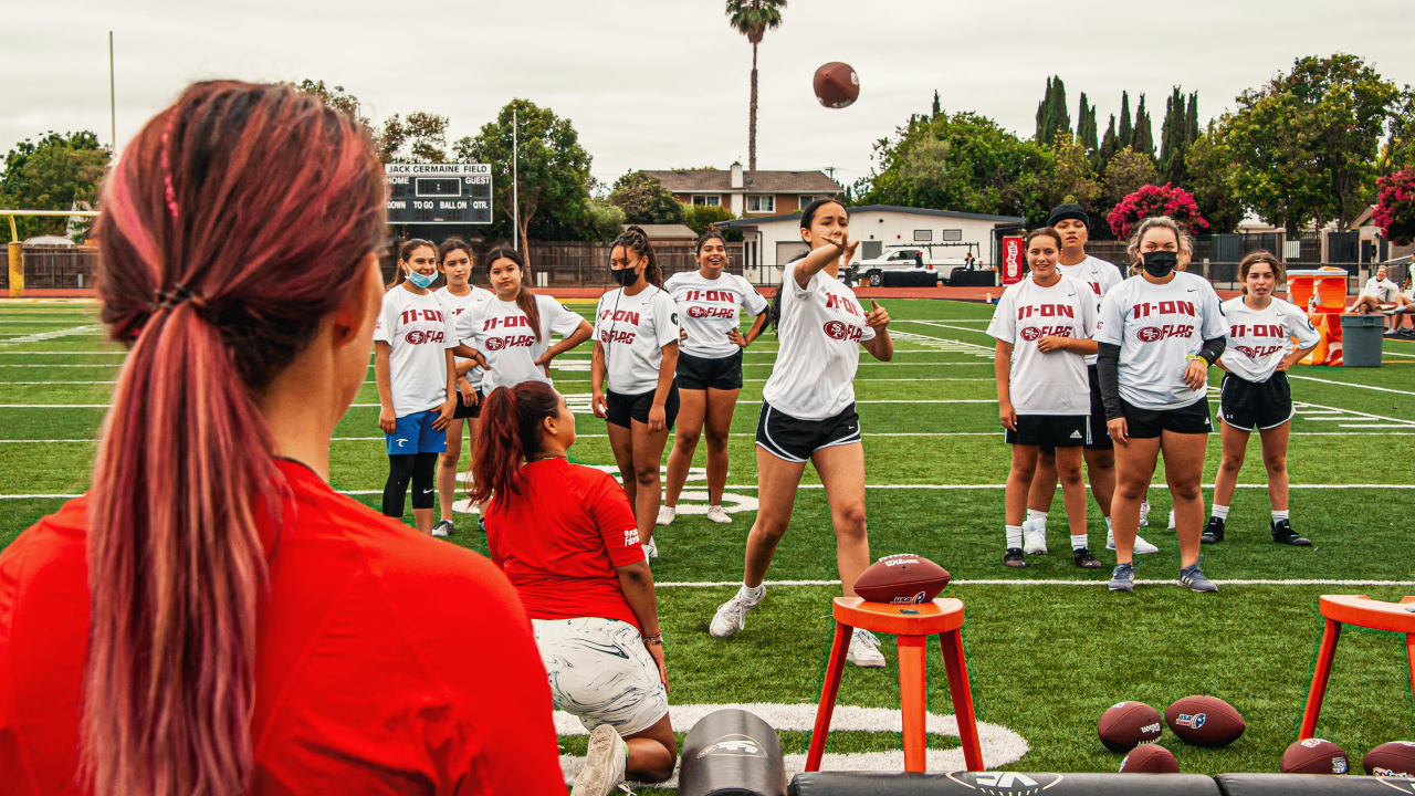 Cincinnati Bengals host jamboree to bring flag football to local all-girls  high schools