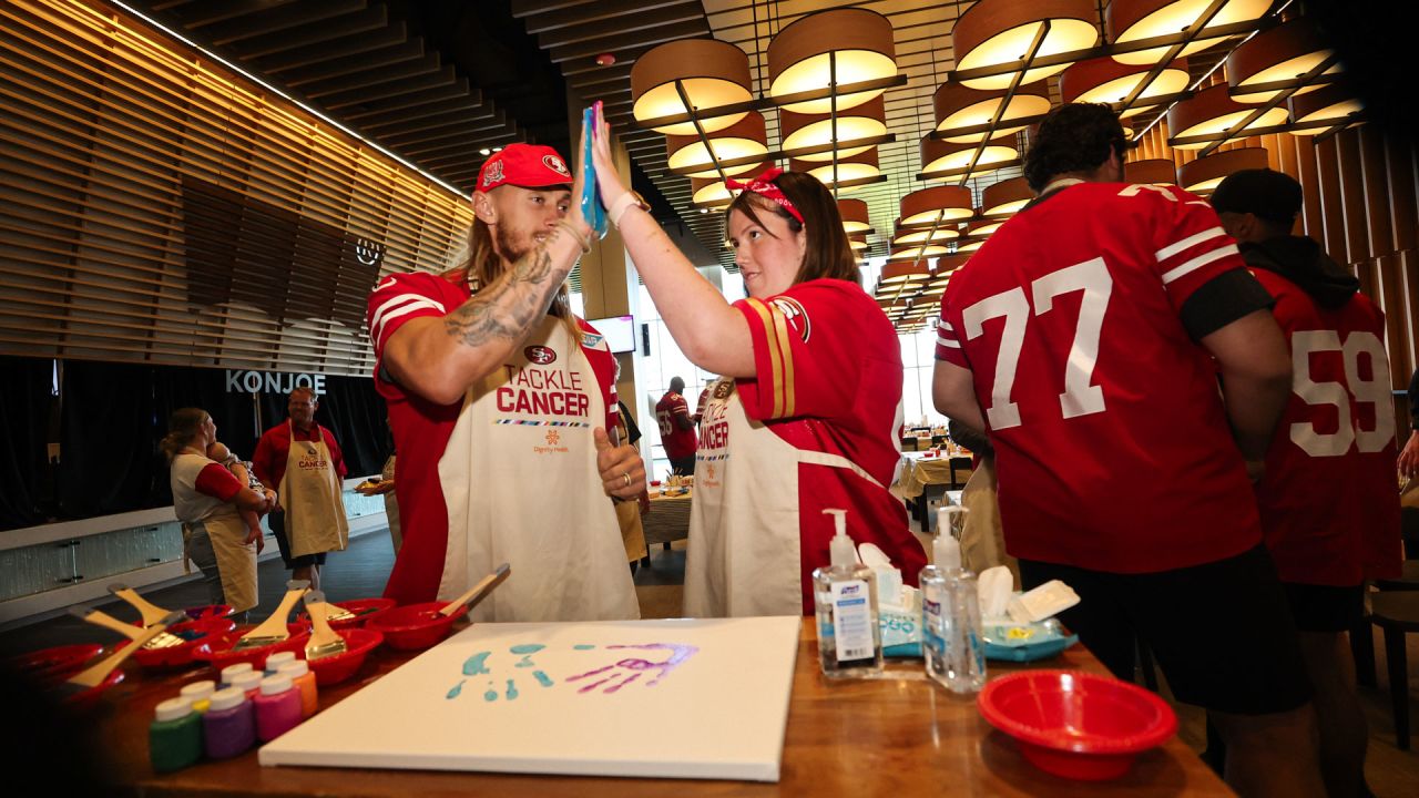 49ers Host Crucial Catch Art Therapy Event Presented by Dignity Health