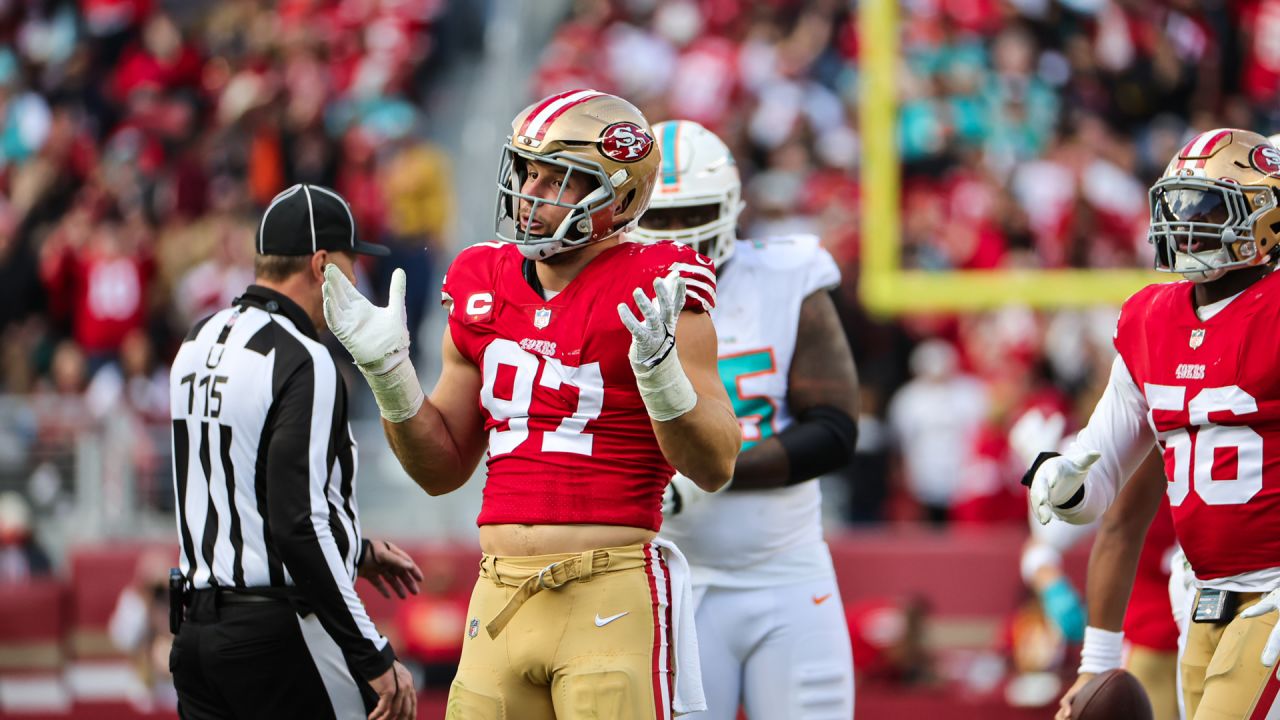 AP NFL DPOY Nick Bosa's Top Photos from the 2022 Season