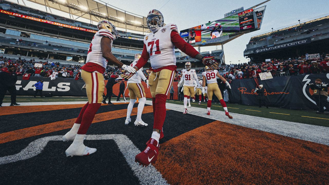 Pregame Snaps From 49ers at Bengals 