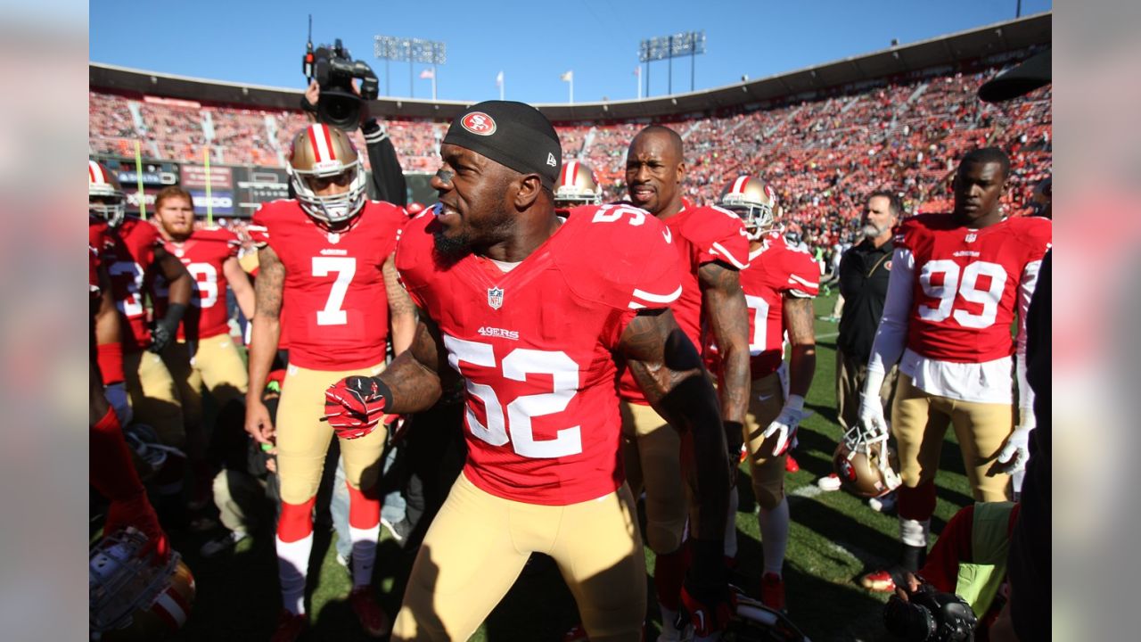 PATRICK WILLIS NAVORRO BOWMAN 49ers signed 11X14 Photo Beckett Witnessed  WR18045