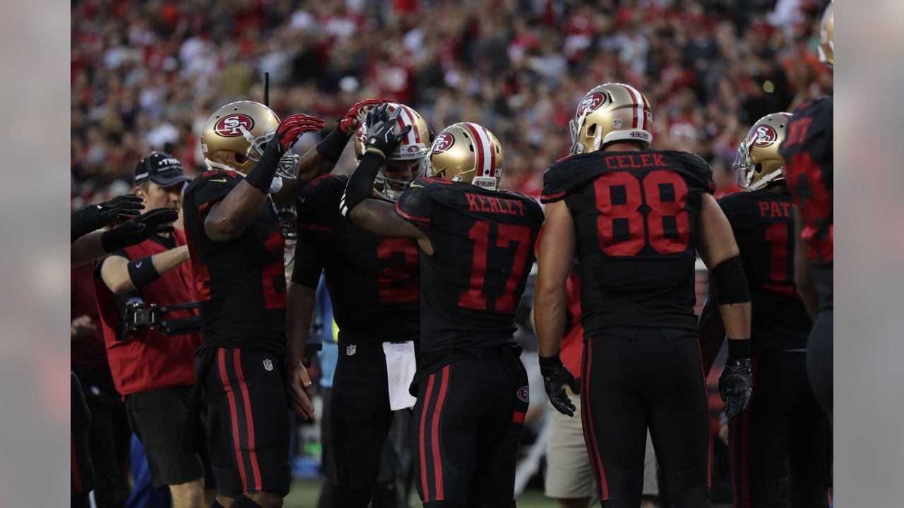 Nick Bellore Recovers Phil Dawson's Onside Kick