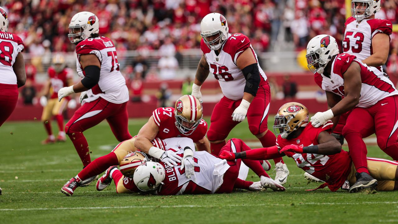 49ers Sweep the NFC West; Stats and Facts From Week 18 Win vs. Cardinals