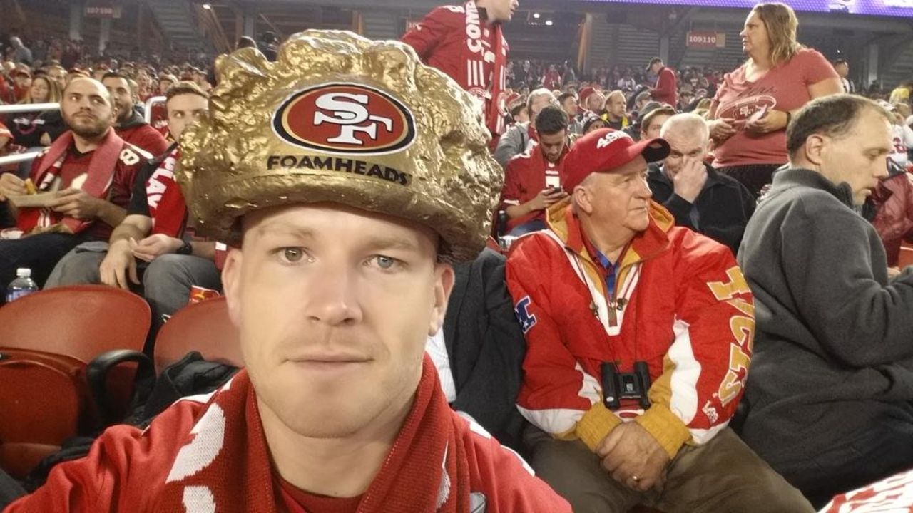 Foamheads San Francisco 49ers Foam Hat