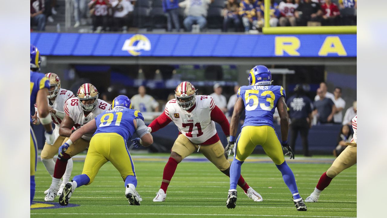 Photo: San Francisco 49ers Rams at SoFi - LAP20220109810 