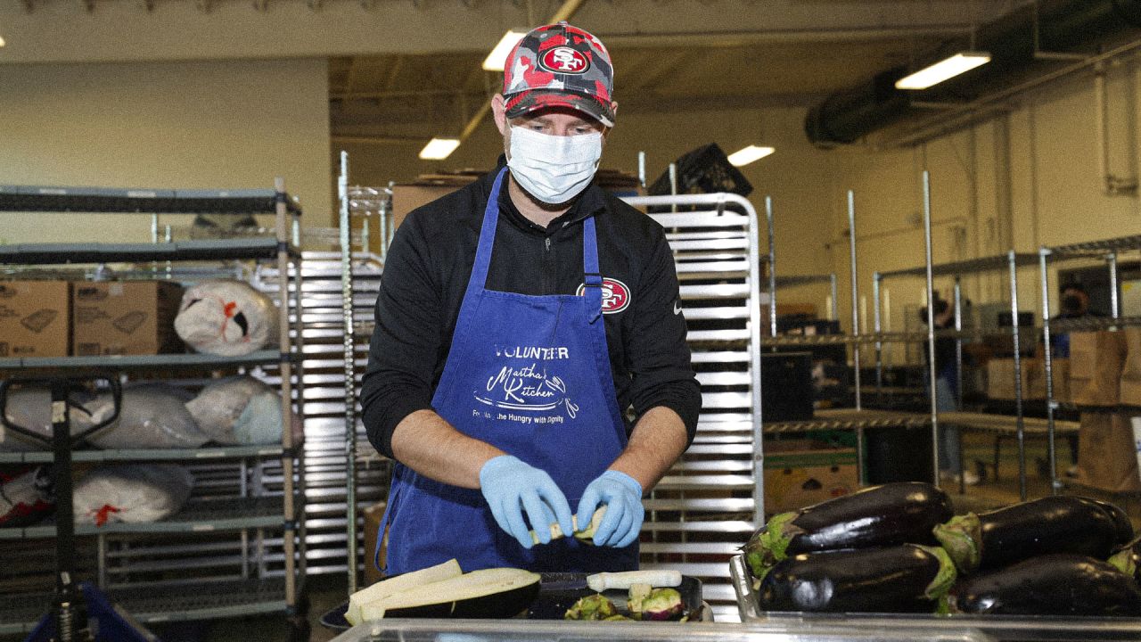 San Francisco 49ers Logo Rush Chefs Apron