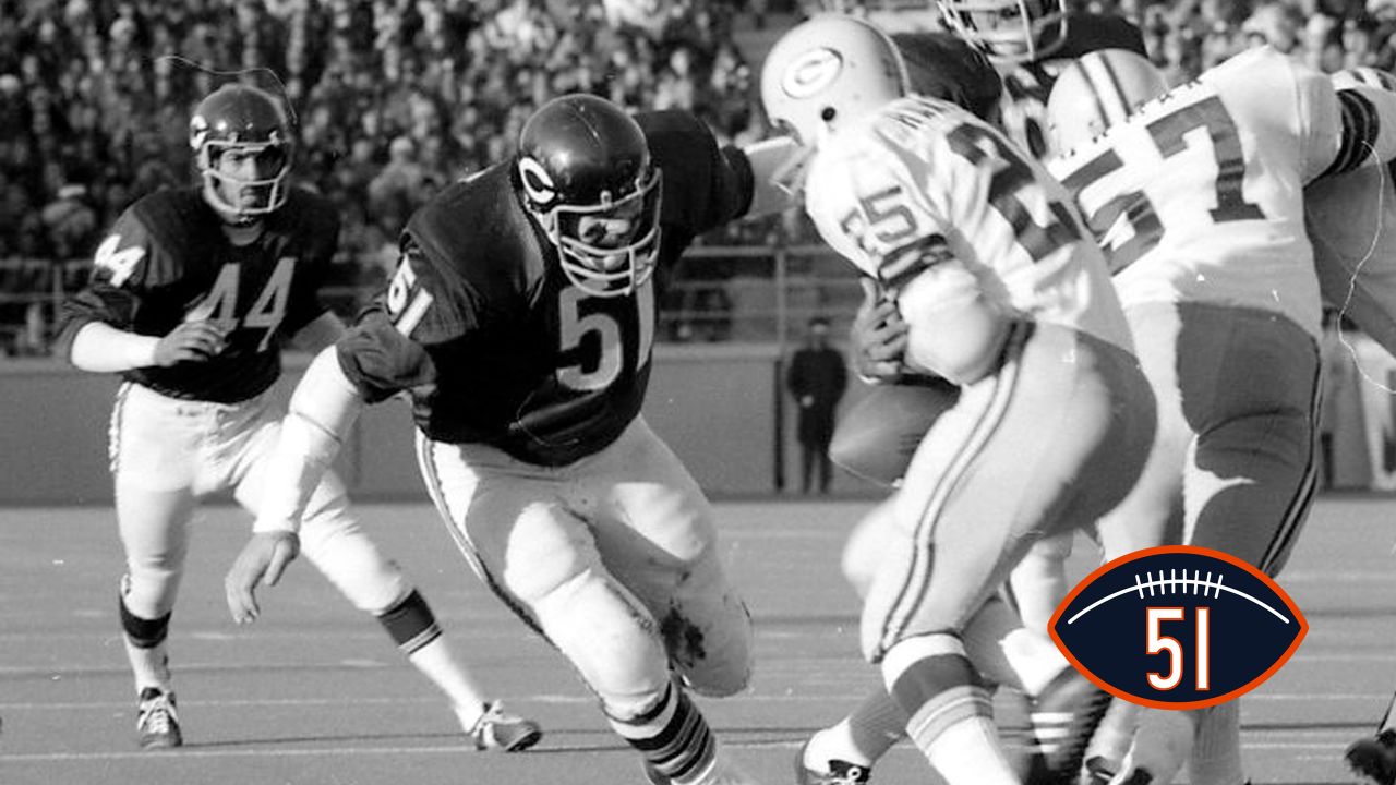 Bears players to wear No. 51 jersey patch honoring Dick Butkus