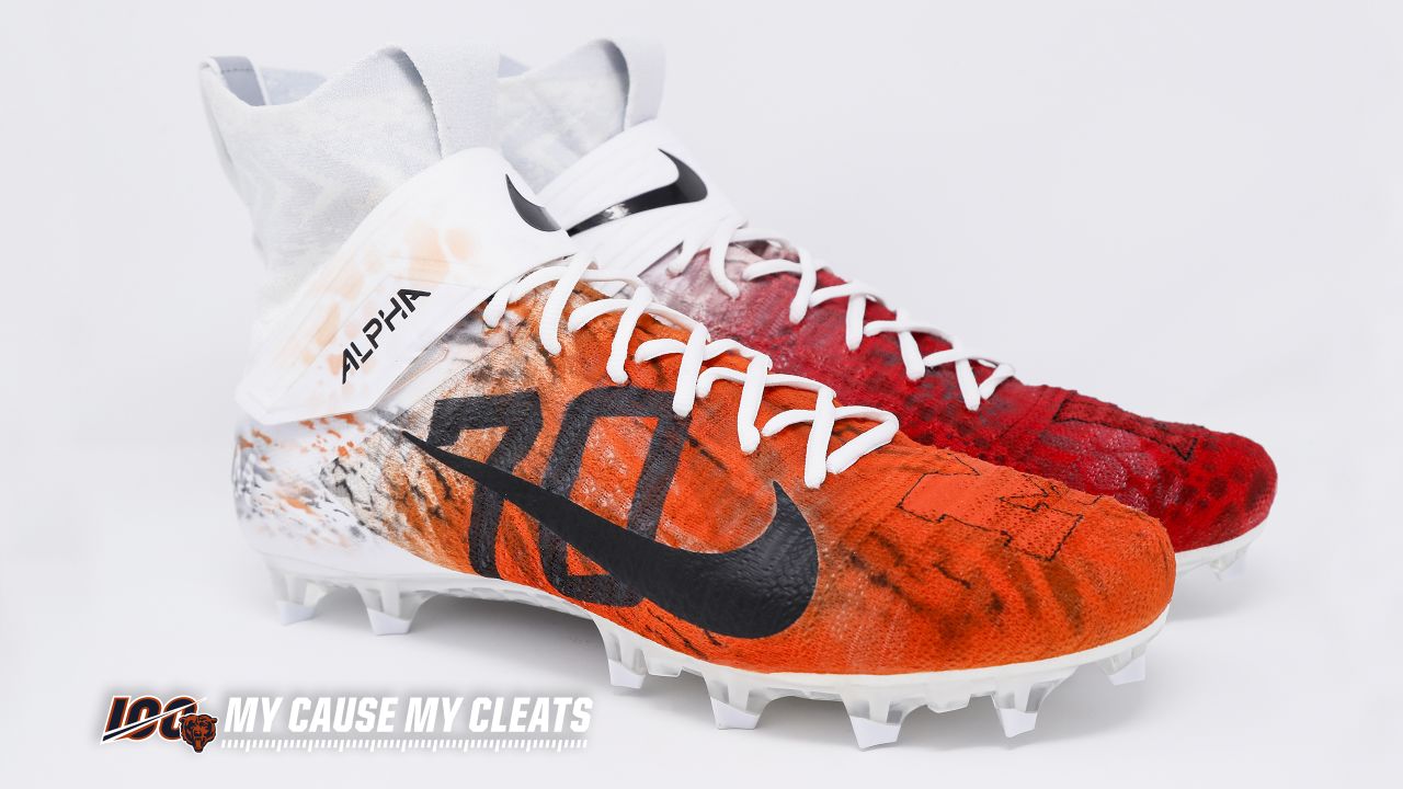 Chicago Bears taking part in 'My Cause My Cleats'