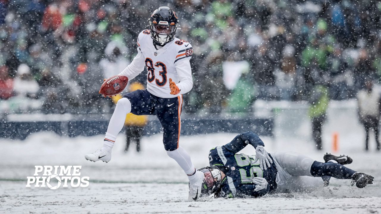 Week 16 photos: Chicago Bears beat Seattle Seahawks 25-24 in a snowy game