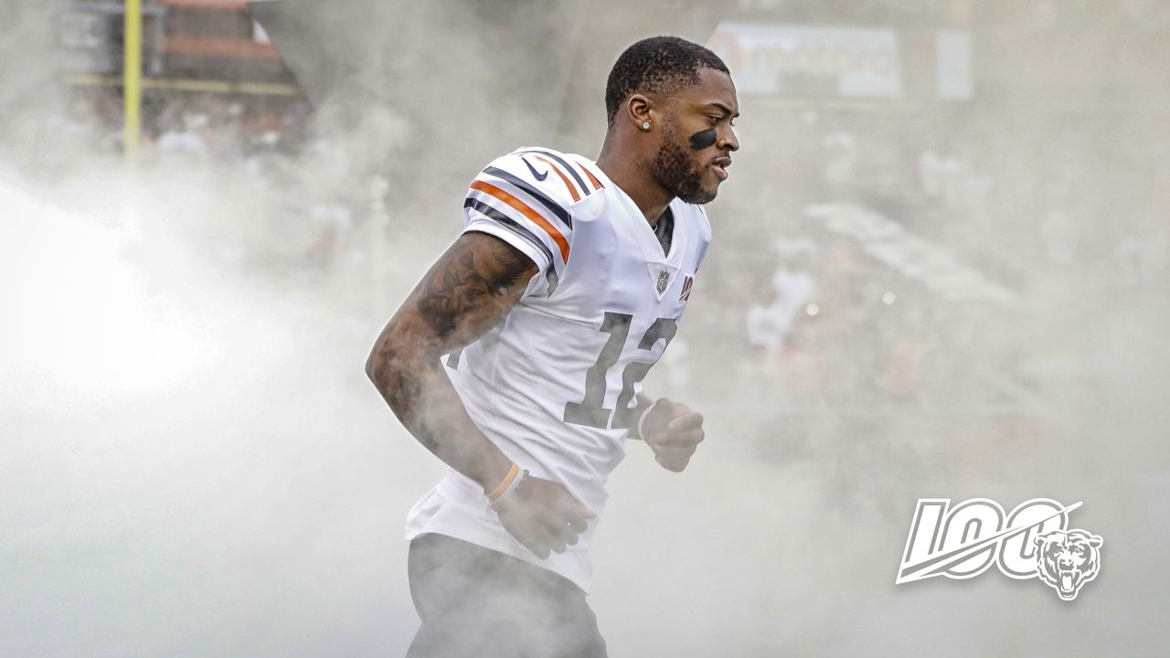 Chicago Bears' wide receiver Allen Robinson (12) during the NFL football  game between the Minnesota Vikings and Chicago Bears Sunday, Nov. 18, 2018,  in Chicago. (AP Photo/Mark Black Stock Photo - Alamy