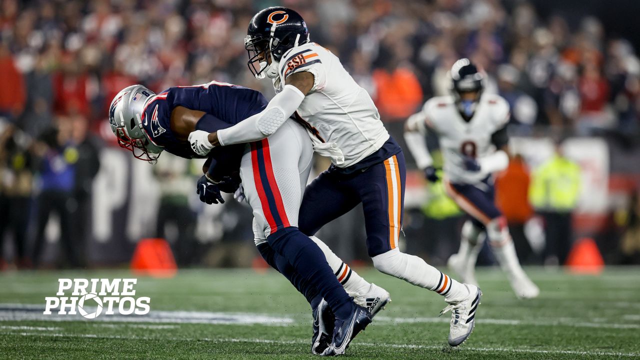 Chicago Bears safety Jaquan Brisker calls Mac Jones kicking him in