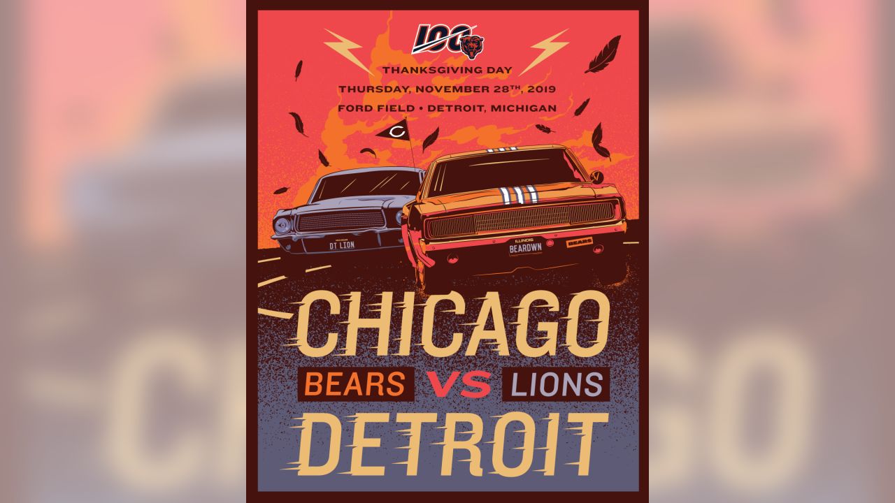 Chicago Bears - All our #Bears100 vintage gameday posters in one