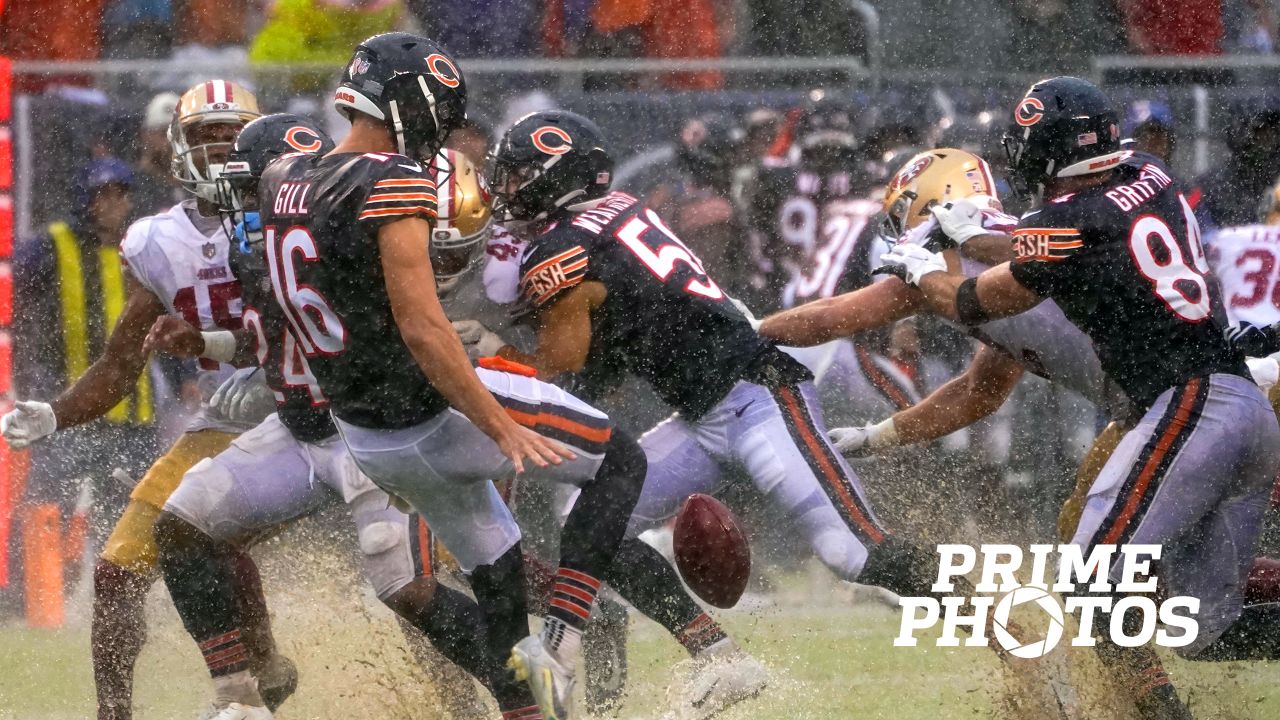 OH MY: Soldier Field is Filled With Water Ahead of Kick Off