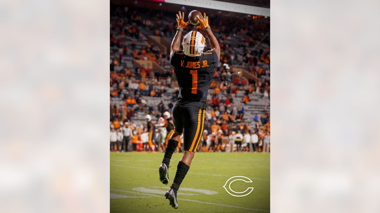 Velus Jones Jr.: NFL draft prospect connected to Tennessee Titans WRs