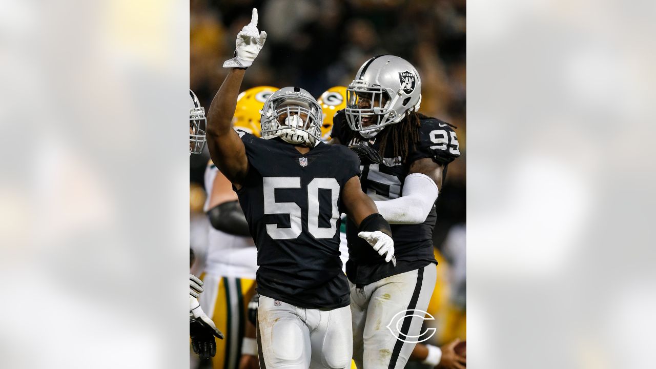 Chicago Bears linebacker Nicholas Morrow (53) runs off the field after an  NFL football game against the New York Giants on Sunday, Oct. 2, 2022, in  East Rutherford, N.J. (AP Photo/Adam Hunger