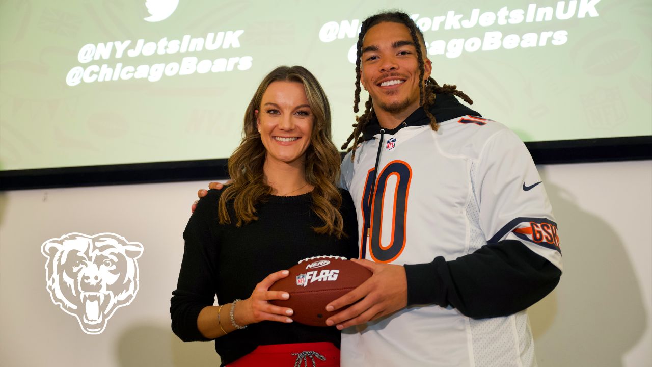 Jets and Bears Unveil Girls Flag Football League in the UK