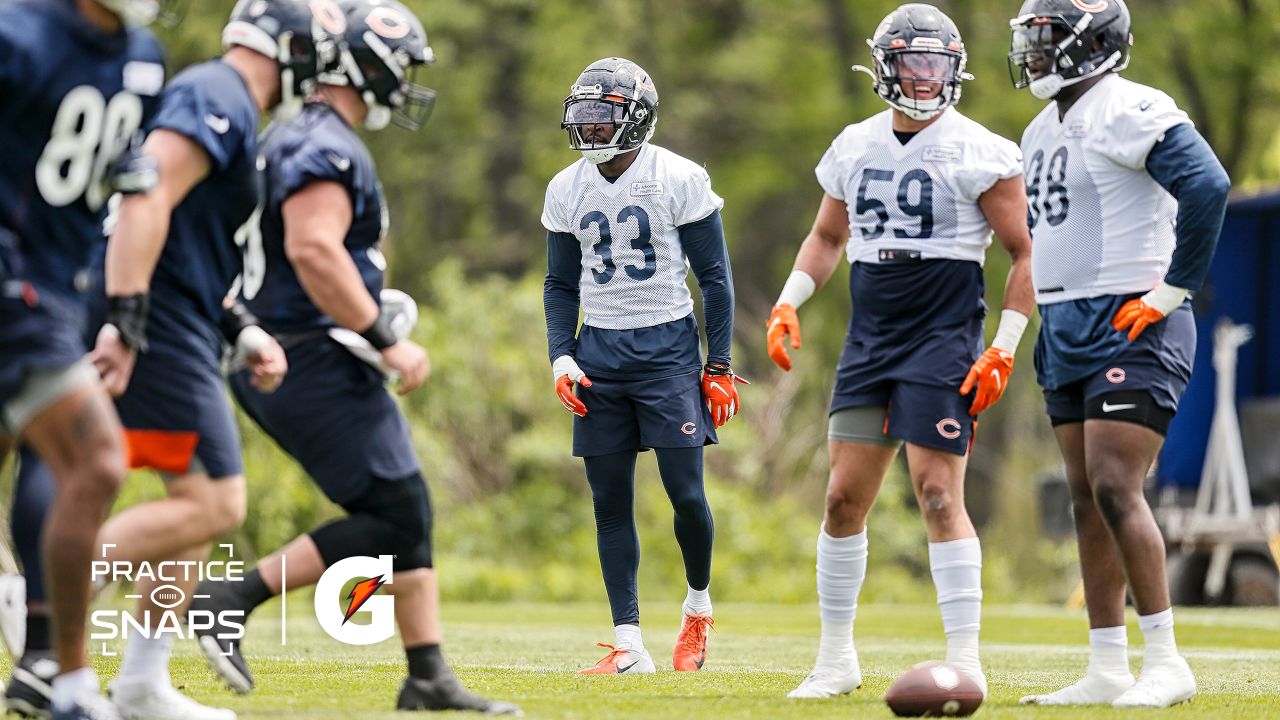 Chicago Bears rookie cornerback Cornelius Brown (39) returns a punt during  the Bears training camp practice at Olivet Nazarene University in  Bourbonnais, IL. (Credit Image: © John Rowland/Southcreek  Global/ZUMApress.com Stock Photo 