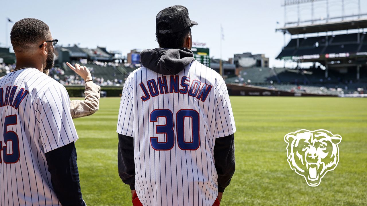 Bears rookies attend Cubs game at Wrigley Field