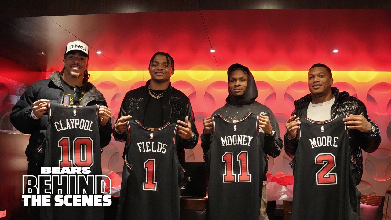 Behind the Scenes  DJ Moore tours Chicago, attends Bulls game