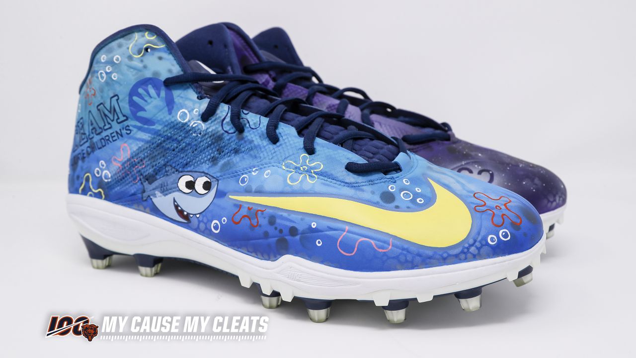 Chicago Bears taking part in 'My Cause My Cleats'