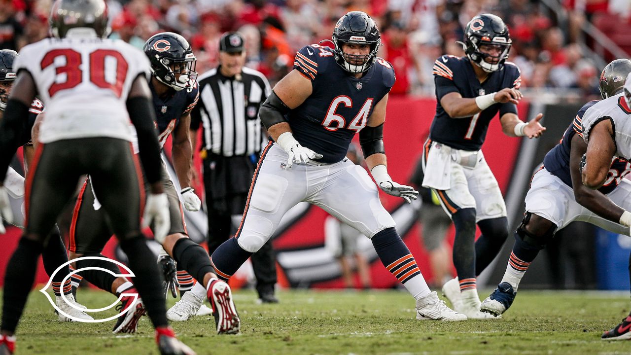 Chicago Bears long snapper Patrick Scales (48) and punter Pat O