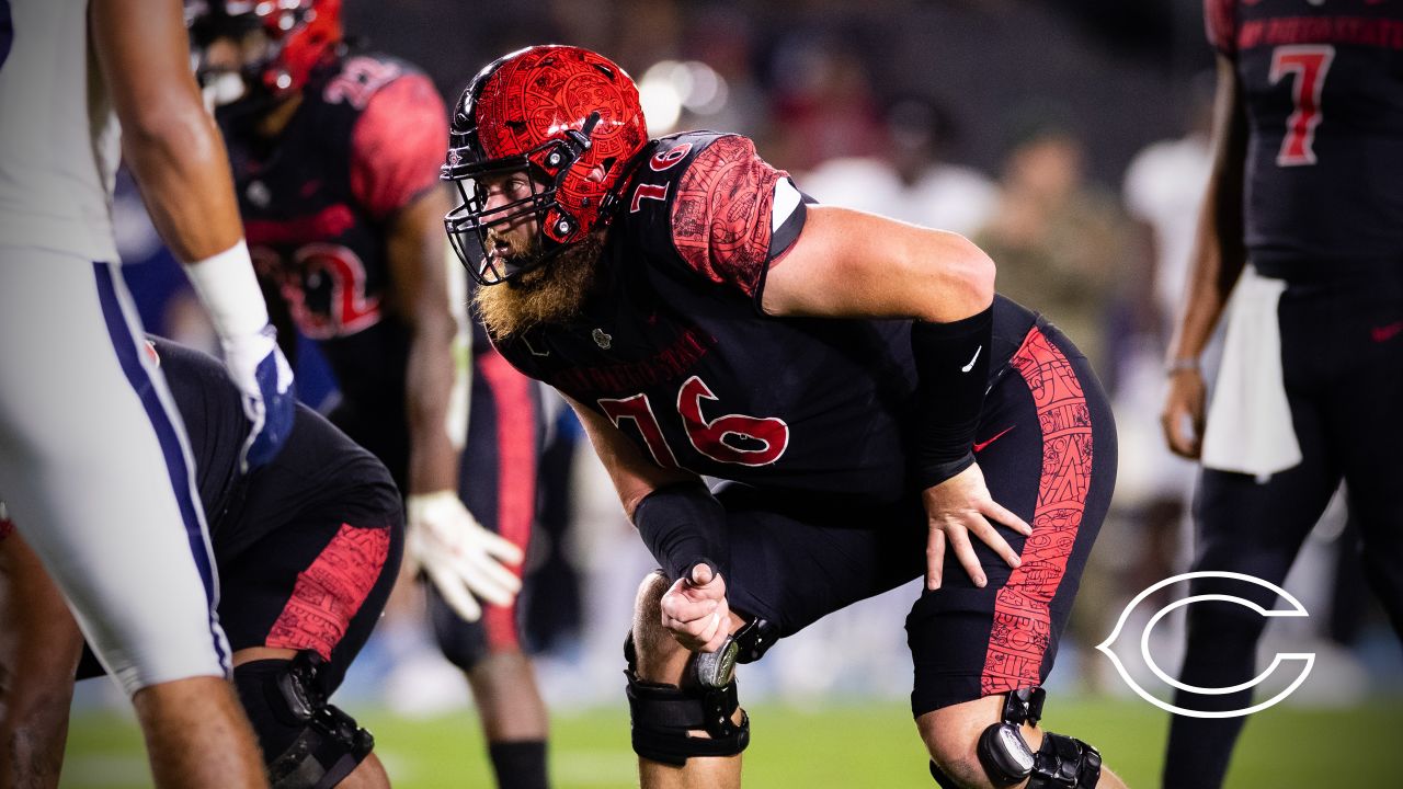 Chicago Bears select IOL Zachary Thomas No.186 overall in the 2022 NFL Draft