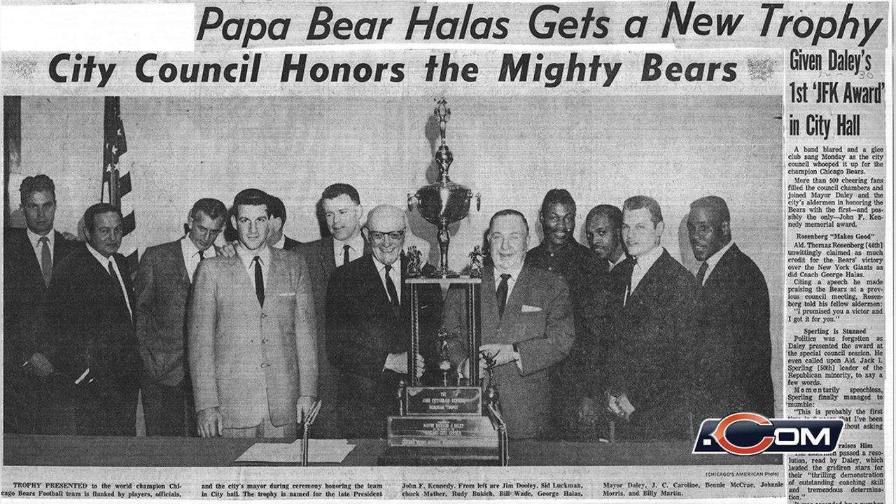 George S Halas – A Word on Papa Bear & 1963 NFL Championship Highlight