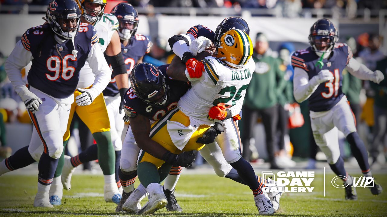 Green Bay Packers vs Chicago Bears game photos from Soldier Field