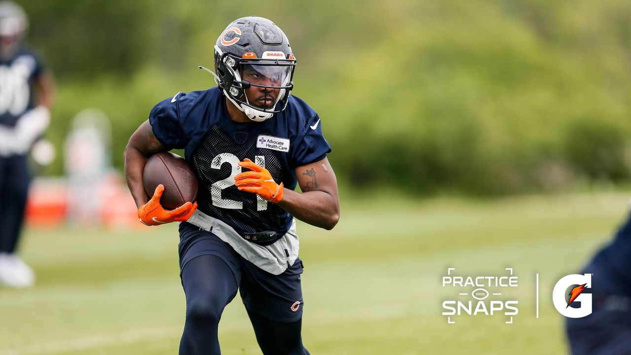 Chicago Bears rookie cornerback Cornelius Brown (39) returns a punt during  the Bears training camp practice at Olivet Nazarene University in  Bourbonnais, IL. (Credit Image: © John Rowland/Southcreek  Global/ZUMApress.com Stock Photo 