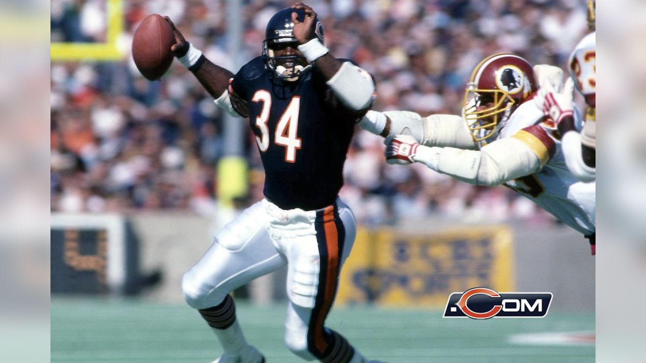 Walter Payton - This was his way of relaxing back at 34 Mundhank