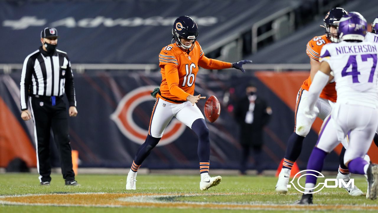 Chicago Bears tight end Demetrius Harris (86) lines up against the Atlanta  Falcons during the first half of an NFL football game, Sunday, Sept. 27,  2020, in Atlanta. The Chicago Bears won